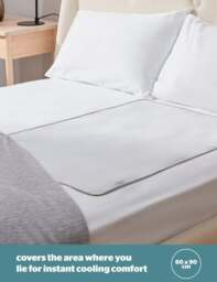 Silentnight Restore Cooling Gel Mattress Pad White