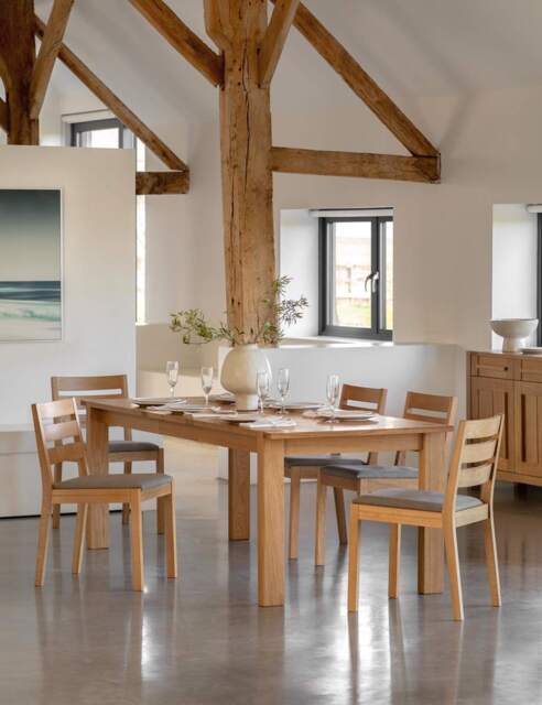 Gallery Direct Sonoma™ 8-10 Seater Extending Dining Table Oak
