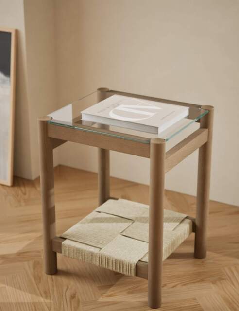 M&S Whitford Side Table Natural Mix