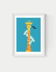 East End Prints I'll Be Your Tree Framed Art White