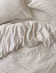 Piglet In Bed Pure Cotton Spring Sprig Cover Natural Mix