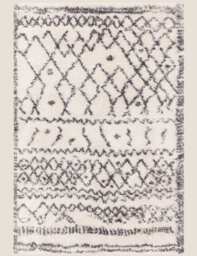 Asiatic Alto Moroccan Shaggy Rug Cream Mix