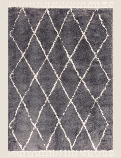 Asiatic Agadir Berber Rug Charcoal