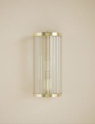 M&S Monroe Wall Light Antique Brass