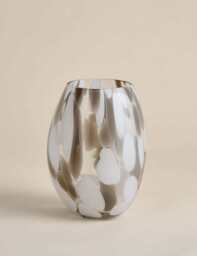M&S Confetti Glass Vase Multi