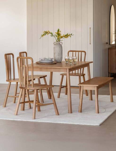 Gallery Direct Wycombe Modern Dining Table Natural