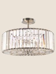 Laura Ashley Fernhurst Multi Ceiling Light Antique Brass