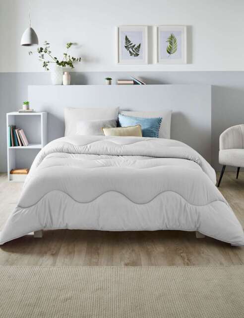 Nightlark 10.5 Tog Coverless Duvet Light Grey