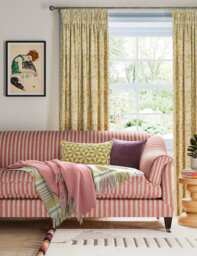 LAND & SHORE Wool Blend Checked Throw Multi