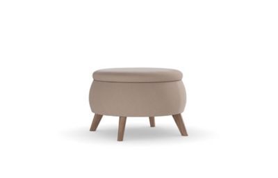 M&S Round Storage Footstool