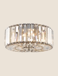 Laura Ashley Fernhurst Ceiling Light Antique Brass