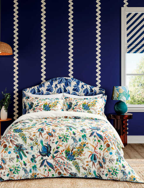 Harlequin Pure Cotton Sateen Wonderland Floral Bedding Set Multi
