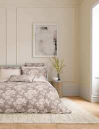 Bedeck of Belfast Pure Cotton Kassi Bedding Set Light Pink Mix