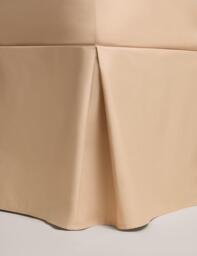 M&S Pure Egyptian Cotton Valance Sheet Biscuit
