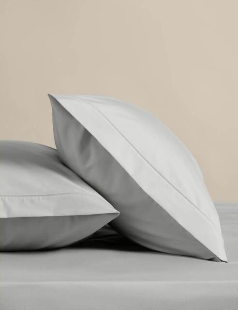 M&S 2 Pack Egyptian Cotton Pillowcases Dove