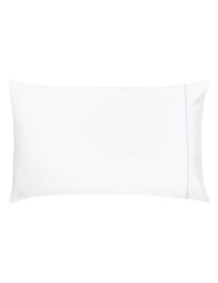 Bedeck of Belfast Pure Cotton Sateen Pillowcase White