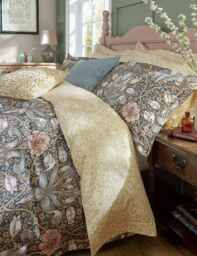 William Morris At Home 2 Pack Pure Cotton Sateen Oxford Pillowcases Multi
