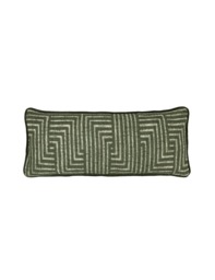 Bedeck of Belfast Pure Cotton Yoko Cushion Green Mix