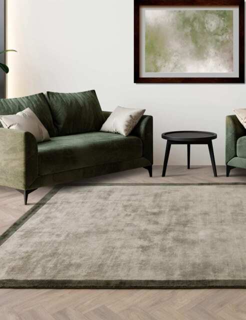 Asiatic Blade Rug Green