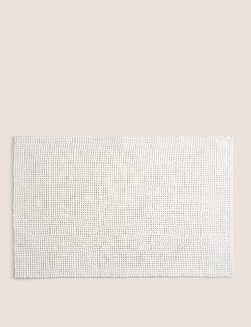M&S Bobble Bath Mat Stone