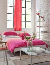 Designers Guild Pure Cotton Savoie Bedding Set Pink Mix