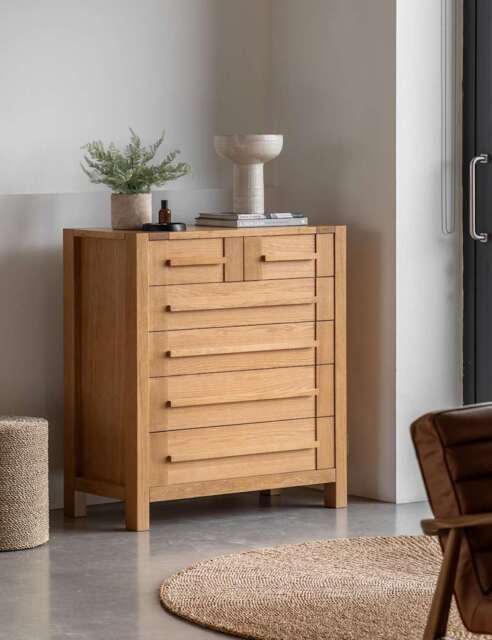 Gallery Direct Sonoma™ 6 Drawer Chest Oak