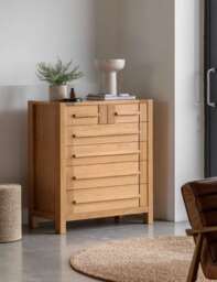 Gallery Direct Sonoma™ 6 Drawer Chest Oak