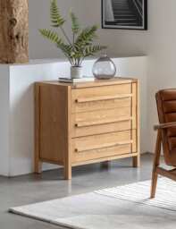 Gallery Direct Sonoma™ Narrow 3 Drawer Chest Oak