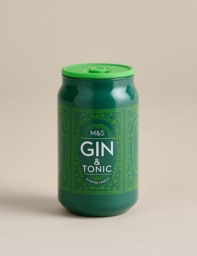M&S Gin & Tonic Tinny Scented Candle Multi