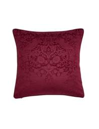 William Morris At Home Velvet Strawberry Thief Cushion Berry