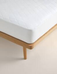M&S Stay Cool Extra Deep Mattress Protector White