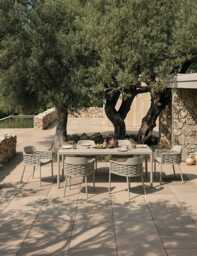 Royalcraft Olma 6 Seater Garden Dining Set Grey