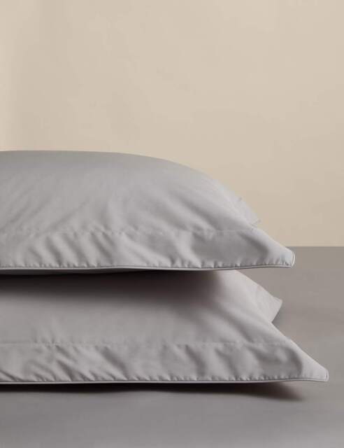M&S 2 Pack Egyptian Cotton Oxford Pillowcases Marble