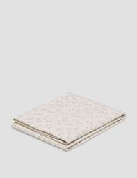 Piglet In Bed Pure Cotton 200 Thread Count Printed Flat Sheet Natural Mix