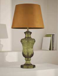 M&S Loretta Table Lamp Green Mix