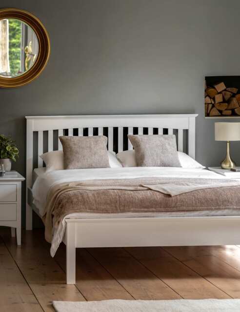 Gallery Direct Hastings Bed Soft White