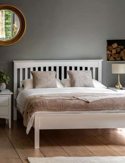 Gallery Direct Hastings Bed Soft White