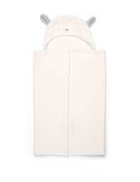 Mamas & Papas Hooded Lamb Baby Towel White