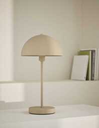 M&S Metal Dome Table Lamp Cream
