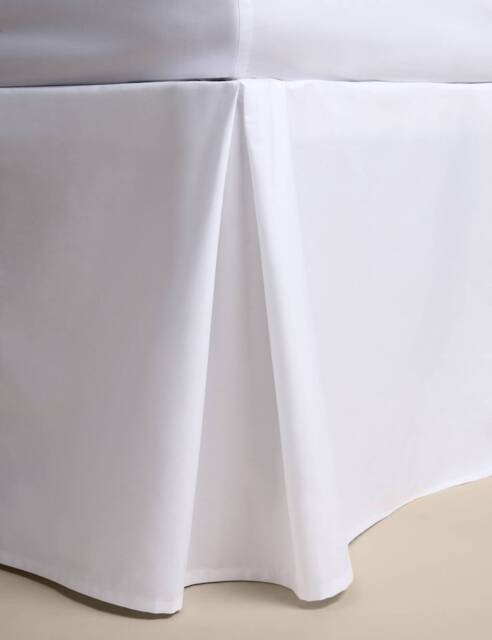 M&S Pure Egyptian Cotton Valance Sheet White