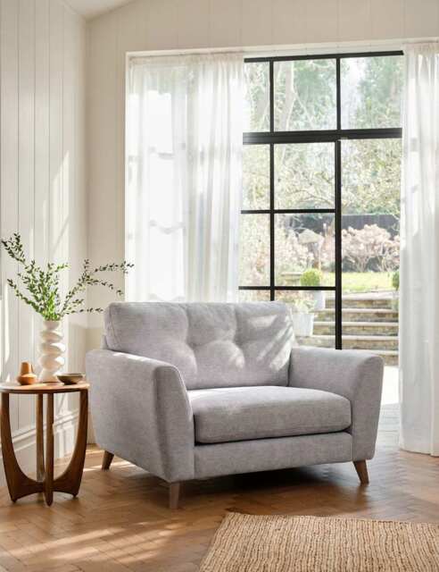 BARKER AND STONEHOUSE Ellis Armchair Grey