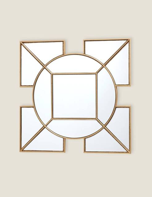 DAR Lyshia Wall Mirror Gold