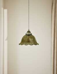M&S Josephine Pendant Light Pea Green