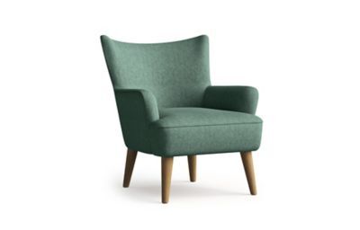 M&S Elliot Armchair - CHR - Midnight Navy, Midnight Navy,Ochre,Pearl Grey,Pink,Dark Teal,Green,Air Force Blue,Fern Green,Neutral