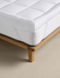 M&S Stay Cool 10cm Depth Mattress Topper White