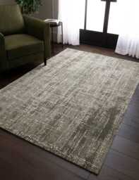 Asiatic Kuza Abstract Woven Rug Green