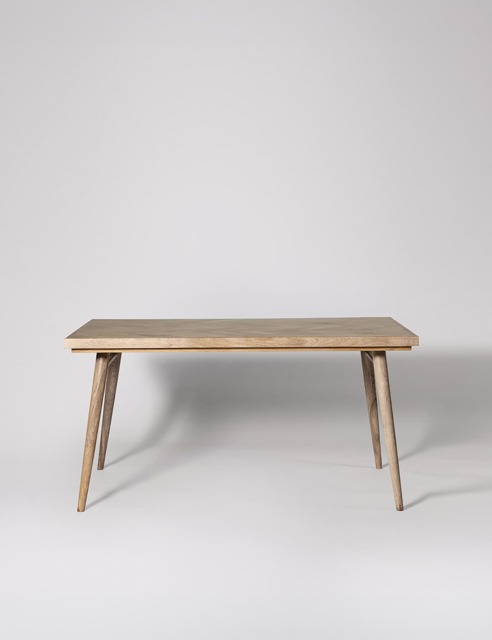 Swoon Metz Mango Wood 6 Seater Dining Table Light Brown