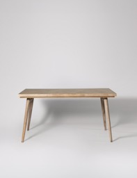Swoon Metz Mango Wood 6 Seater Dining Table Light Brown