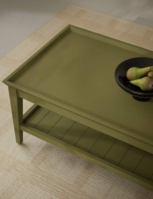 M&S Sandbanks Coffee Table Forest Green by Marks & Spencer | uFurnish.com