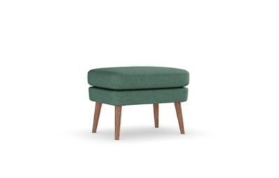 M&S Parker Footstool - FTSL - Charcoal, Charcoal